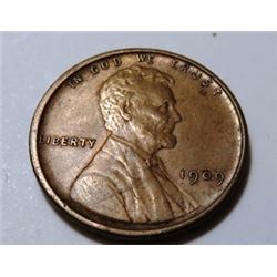 1909 VDB Lincoln Wheat Cent Key Date