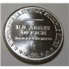 Image 1 : RARE 1981 US ASSAY OFFICE 1 oz. Silver Round