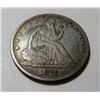 Image 1 : 1876 Seated Liberty Half Dollar