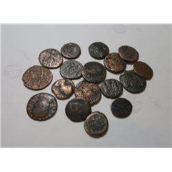 Lot of 17 Better Grade Roman and Greek Coins