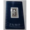Image 1 : 2.5 gram Pamp Suisse Silver Bar on Card