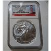 Image 1 : 2011 S Early Releases MS 69 NGC Silver Eagle