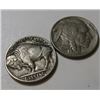 Image 2 : 2 Better Date 1937 D Buffalo Nickels - XF Grade