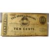 Image 1 : 1863 State of Alabama Currency - 10 cents