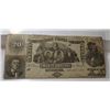 Image 1 : RARE 1861 $20 Confederate States Currency