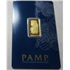 Image 1 : 5 Gram Pamp Suisse Gold Bar on Assay Card