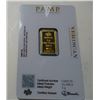 Image 2 : 5 Gram Pamp Suisse Gold Bar on Assay Card