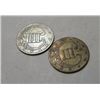 Image 1 : 1852 and 1853 III Three Cent Silver Coins