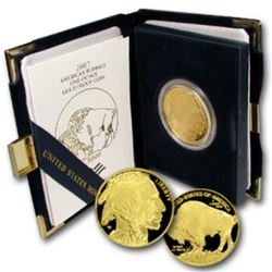 2007 W US Gold Buffalo Proof- Mint Case