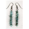 Image 1 : Native American Navajo Turquoise Nugget Earrings