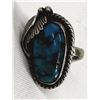 Image 1 : Navajo Sterling Turquoise Ring, Size 4