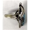 Image 2 : Navajo Sterling Turquoise Ring, Size 4