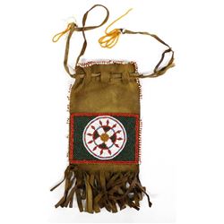 Vintage Plains Indian Beaded Bag