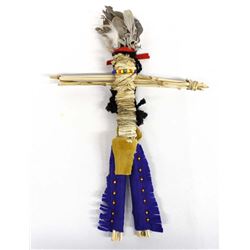Native American Paiute Cattail Reed Doll