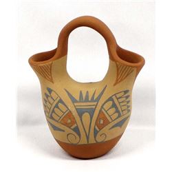 Jemez Pottery Wedding Vase by Rachel Sandia
