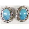 Image 1 : Navajo Sterling Turquoise Earrings