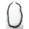 Image 2 : Navajo Sterling & Green Turquoise Nugget Necklace