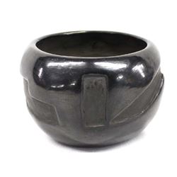 San Ildefonso Carved Pottery Jar by Rose Gonzalez