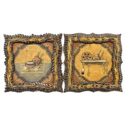 2 Navajo Multi-Media Pictures