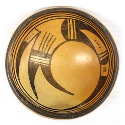 Historic Native American Hopi Pottery Bowl