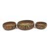 Image 1 : 3 Peruvian Graduated Pottery Bowls