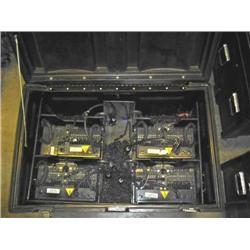 4 Stagemaker 1/2 ton electric  hoists