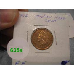 1902 indian head cent penny