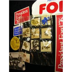 group of 7 GOP elephant pins