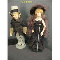 Pair 18 F&B dolls - Fields and West