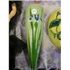 Image 1 : green ceramic wall pocket