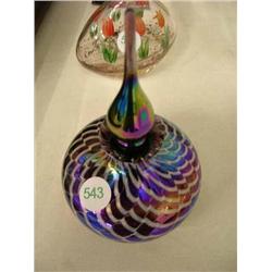 perfume bottle signed