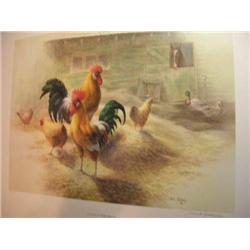 Cock O The Walk print by Jack Stanley