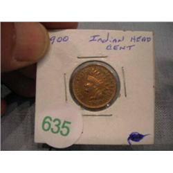 1900 indian head penny