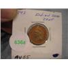 Image 1 : 1893 Indian head cent au55