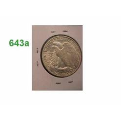 Walking Liberty 1/2 dollar 1945