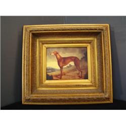 Framed Art Greyhound