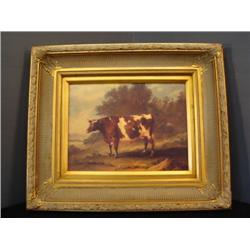 Framed Art Cow 
