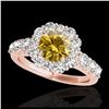 4 ctw Aquamarine & VS/SI Diamond Ring 14K Rose Gold