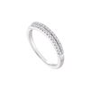10kt Yellow Gold Mens Round Illusion-set Diamond Wedding Band Ring 1/10 Cttw