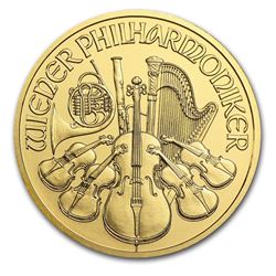 2016 Austria 1 oz Gold Philharmonic BU
