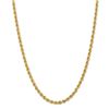 Image 1 : 14k Yellow Gold 5 mm Regular Rope Chain - 26 in.