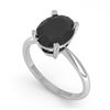 Image 2 : 1.55 ctw Ruby & Diamond Ring 18K White Gold
