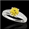 Image 1 : 2 ctw H-SI/I Diamond Ring 10K Rose Gold