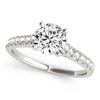 Image 2 : 1.27 ctw Intense Blue Diamond Ring 10K Rose Gold