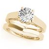 Image 1 : 2.50 ctw Ruby & Diamond Ring 14K Yellow Gold