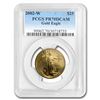 Image 1 : 2002-W 1/2 oz Proof Gold American Eagle PR-70 PCGS