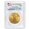 Image 1 : 2019-W 1 oz Burnished Gold Eagle SP-70 PCGS (FirstStrike®)