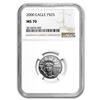 Image 1 : 2000 1/4 oz Platinum American Eagle MS-70 NGC