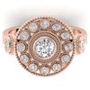 Image 1 : 1.25 ctw VS/SI Diamond 2pc Set Solitaire Halo 14K White Gold
