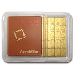 50x 1 gram Gold CombiBar„¢ - Valcambi (In Assay)